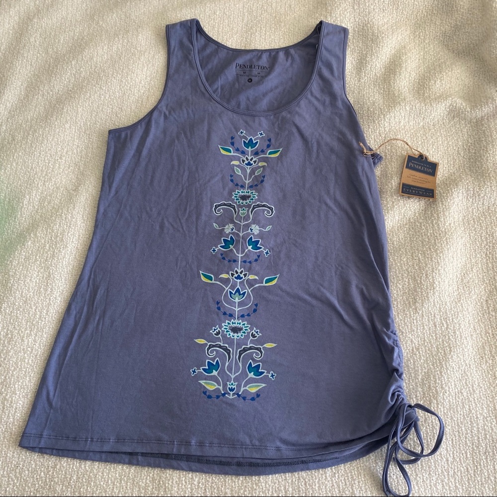 NWT Pendleton Graphic Tank Sz M